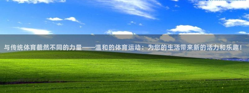 ug环球官网注册：与传统体育截然不同的力量——温和的体育运动：为您的生活带来新的活力和乐趣！